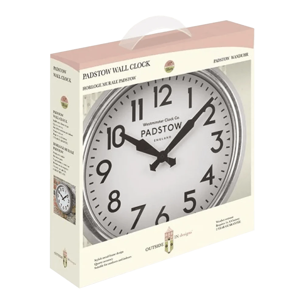 Buitenklok Padstow - 38cm 4 Buitenklok Padstow - 38cm - Image 2