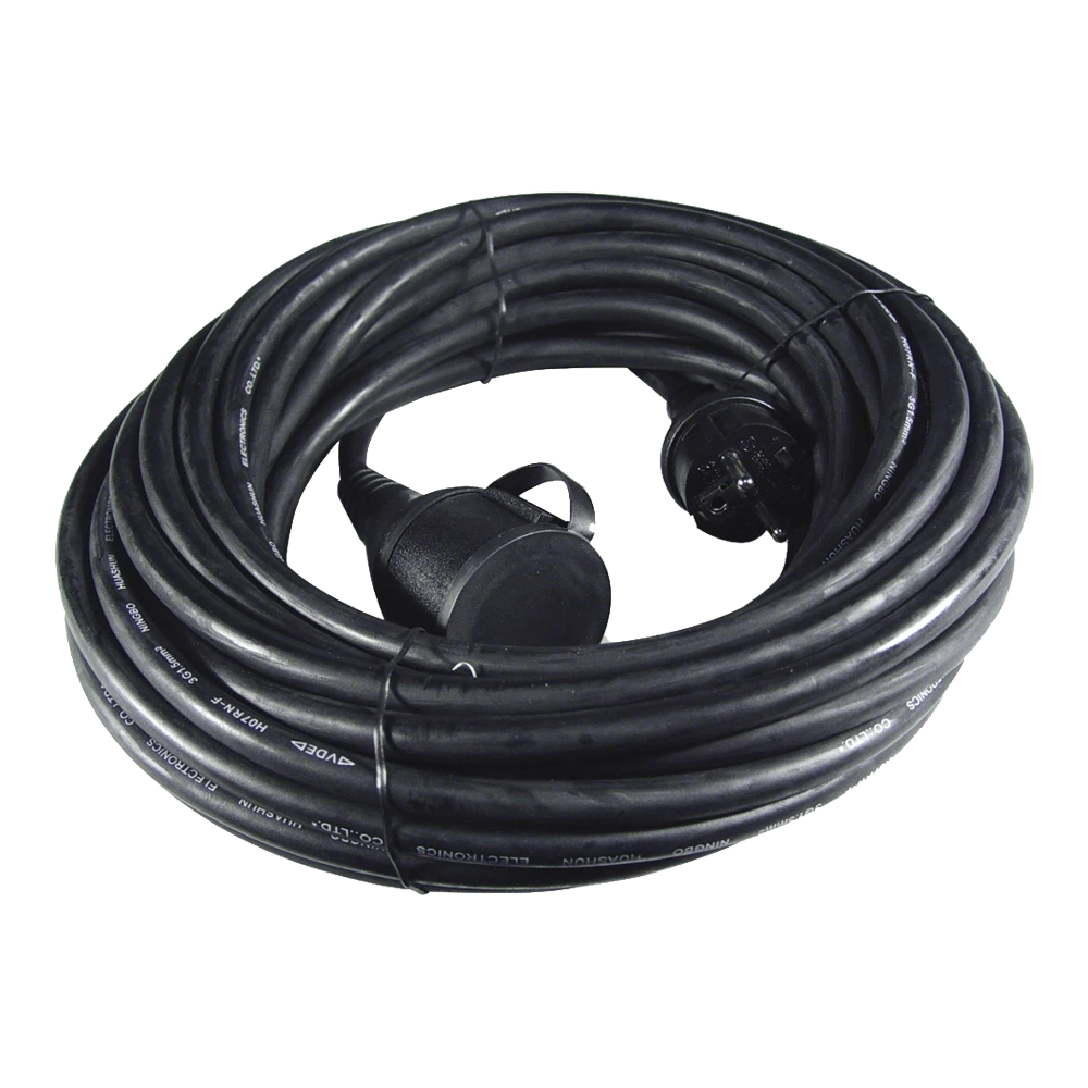 Calex Verlengkabel - Zwart - IP44 - 15m 3 Calex Verlengkabel - Zwart - IP44 - 15m