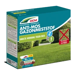 DCM Anti-mos Gazonmeststof - 3kg - Gazonmeststof
