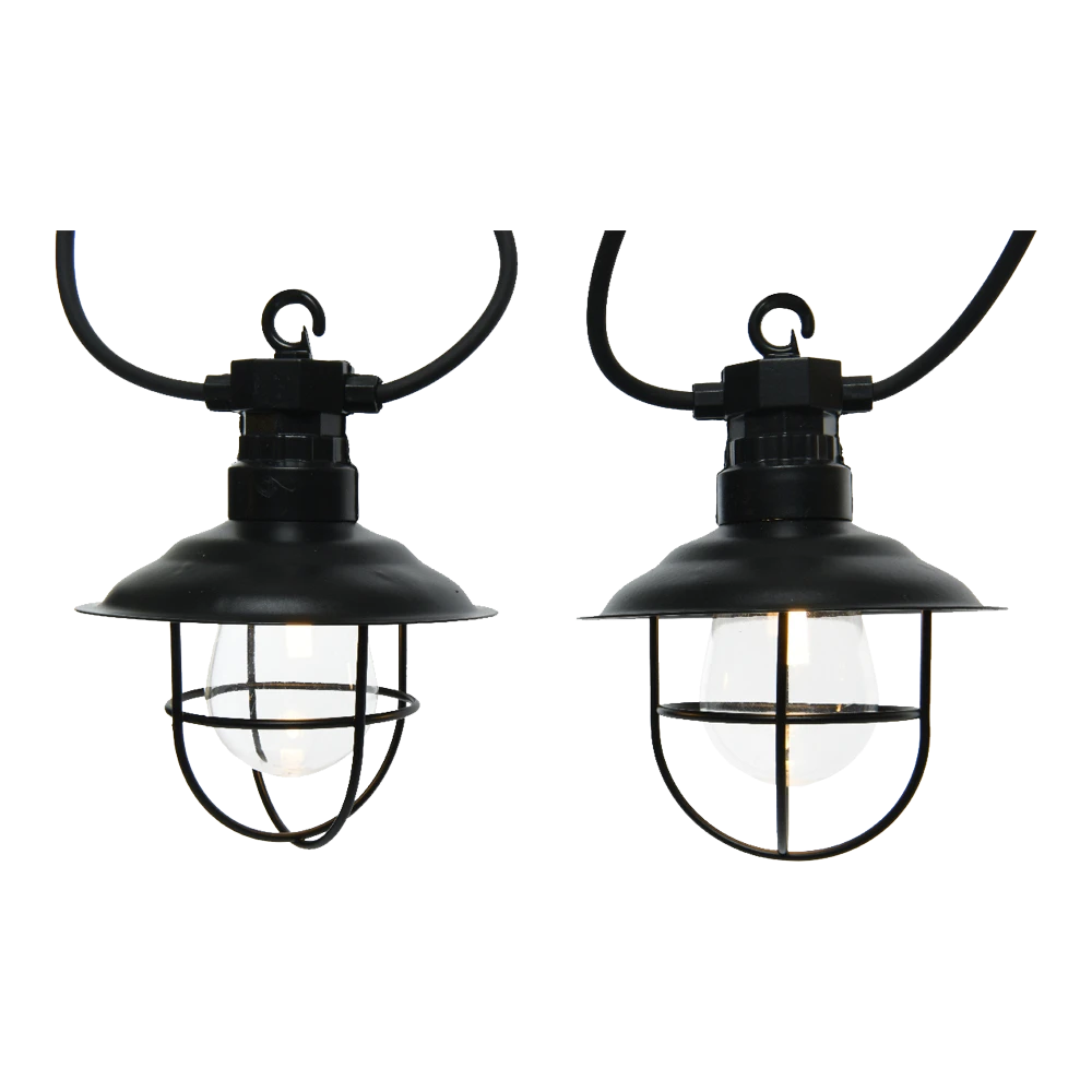 Lumineo Feestverlichting Lichtsnoer - 450cm - 10 LEDS - Warm Wit 5 Lumineo Feestverlichting Lichtsnoer - 450cm - 10 LEDS - Warm Wit - Image 3