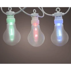 Lumineo Feestverlichting Lichtsnoer - 950cm - 20 LEDS - Multi 6 Lumineo Feestverlichting Lichtsnoer - 950cm - 20 LEDS - Multi -uinbenodigdheden Verkoop 2024 feestverlichting lichtsnoer 950cm 20 leds multi netstroom 2 3