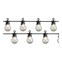 Lumineo Feestverlichting Lichtsnoer - Bolvorm - 950cm - 20 LEDS - Klassiek Warm 7 Lumineo Feestverlichting Lichtsnoer - Bolvorm - 950cm - 20 LEDS - Klassiek Warm -uinbenodigdheden Verkoop 2024 feestverlichting lichtsnoer bolvorm 950cm 20 leds klassiek warm netstroom 4 3