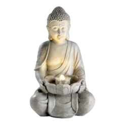 Lumineo Fontein Boeddha Led - Groot - 34x42x71cm