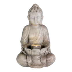 Lumineo Fontein Boeddha Led - Klein - 28x29,5x45cm