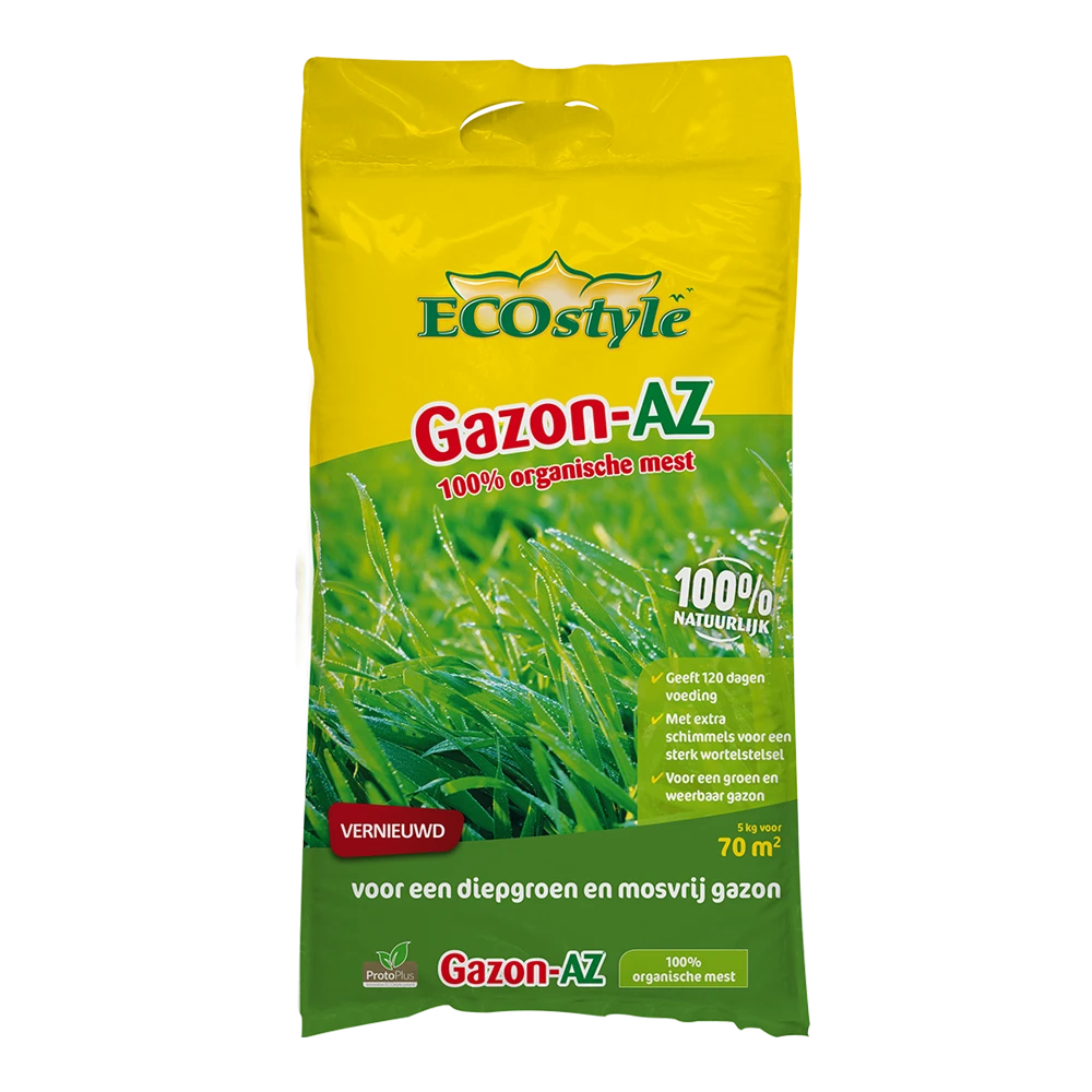 EcoStyle Gazon-AZ 5kg - Gazonmeststof 3 EcoStyle Gazon-AZ 5kg - Gazonmeststof