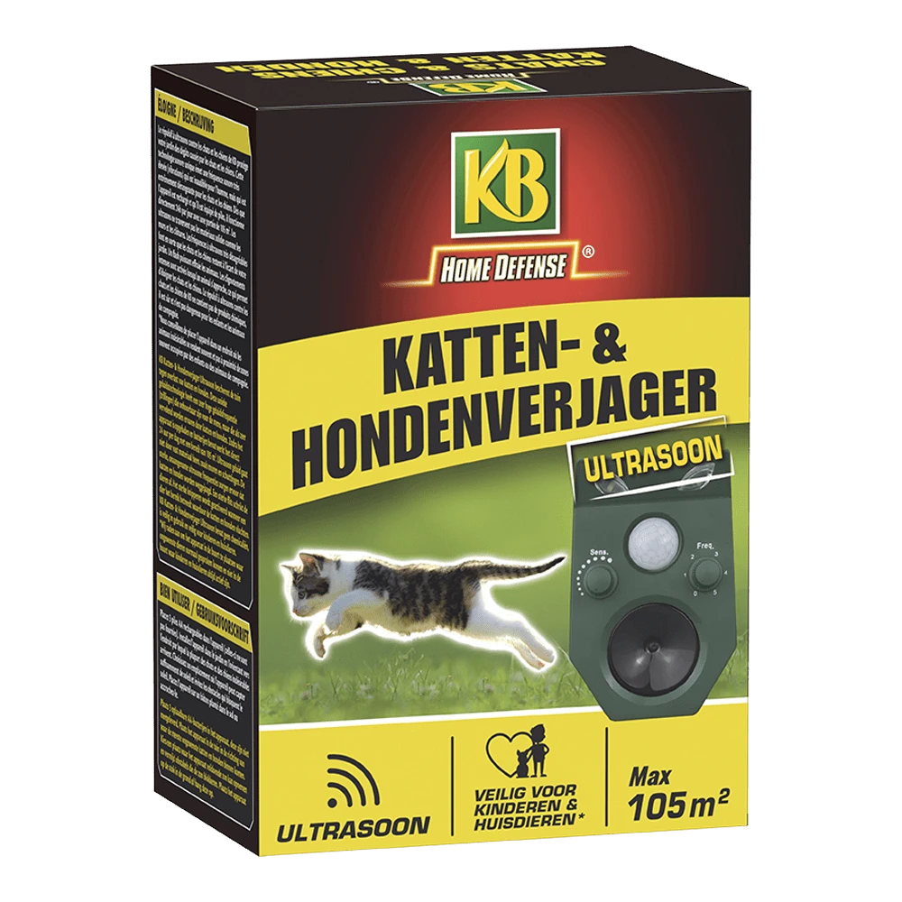 KB Kattenverjager En Hondenverjager Ultrasoon 105mu00b2 - Insecten En Ongedierte