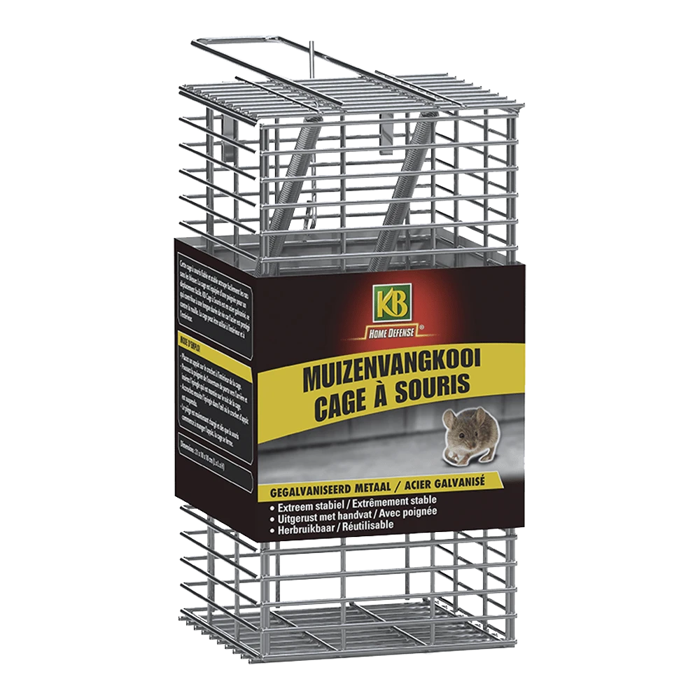 KB Muizenvangkooi 1 Stuk - Insecten En Ongedierte 3 KB Muizenvangkooi 1 Stuk - Insecten En Ongedierte