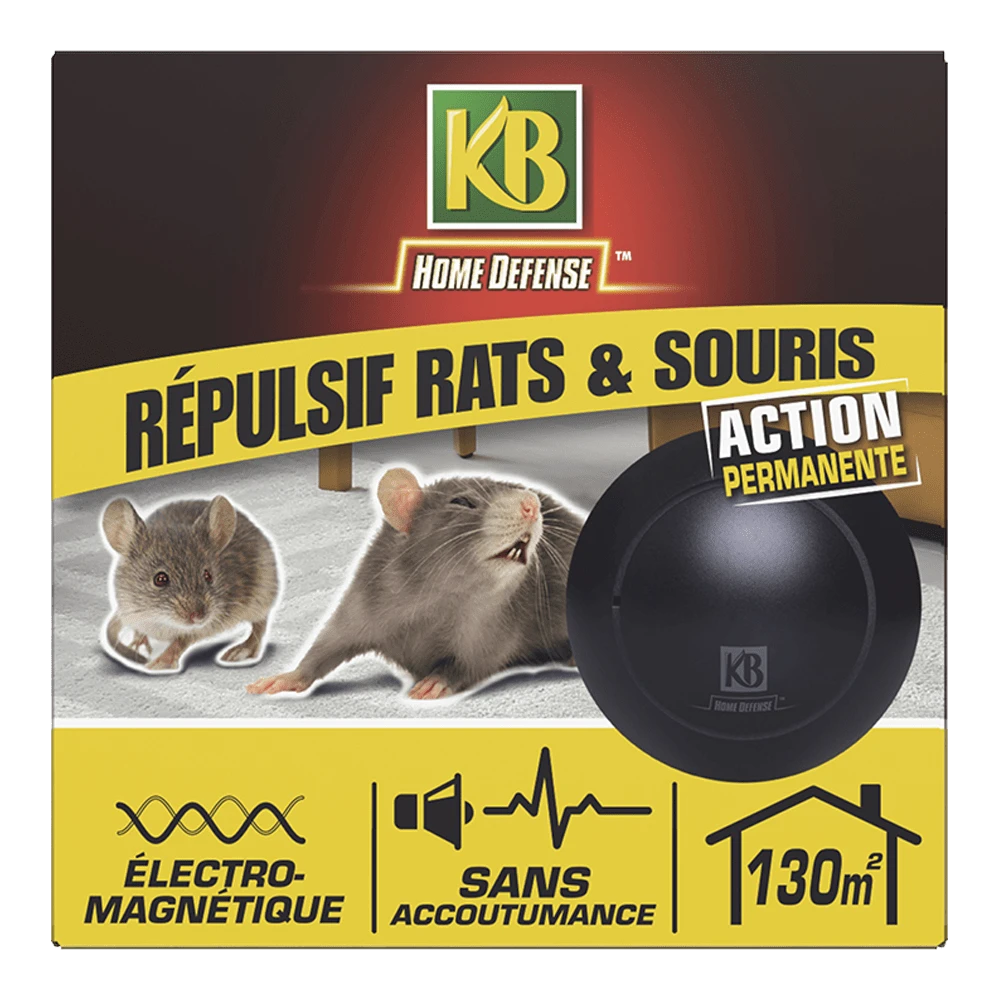 KB Muizenverjager En Rattenverjager Elektromagnetisch 130mu00b2 - Insecten En Ongedierte 4 KB Muizenverjager En Rattenverjager Elektromagnetisch 130mu00b2 - Insecten En Ongedierte - Image 2
