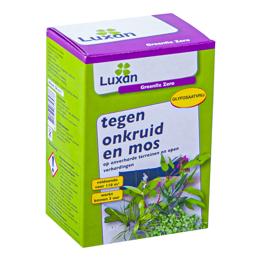 Luxan Greenfix Zero 250ml Glyfosaatvrij Concentraat - Onkruid En Aanslag 3 Luxan Greenfix Zero 250ml Glyfosaatvrij Concentraat - Onkruid En Aanslag