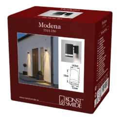 Konstsmide Modena 230V Wandlamp Triade Neerwaarts Single Strip 13.5cm, GU10, Max 35W 9 Konstsmide Modena 230V Wandlamp Triade Neerwaarts Single Strip 13.5cm, GU10, Max 35W -uinbenodigdheden Verkoop 2024 modena 230v wandlamp triade neerwaarts single strip 135cm gu10 max 35w netstroom 4