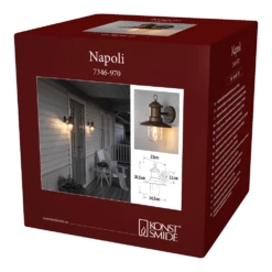 Konstsmide Napoli 230V Wandlamp Neerwaarts 30.5cm E27, Max 60W 7 Konstsmide Napoli 230V Wandlamp Neerwaarts 30.5cm E27, Max 60W -uinbenodigdheden Verkoop 2024 napoli 230v wandlamp neerwaarts 305cm e27 max 60w netstroom 3