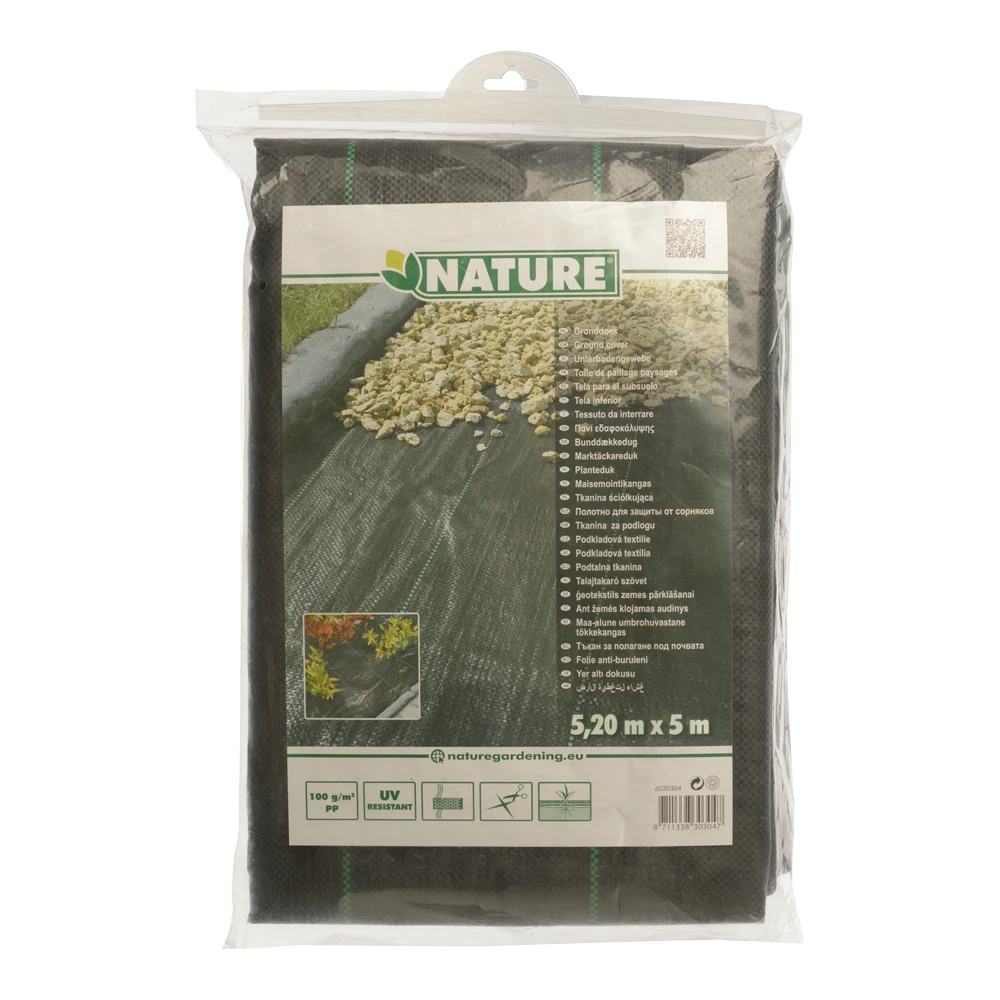 Nature - Gronddoek Zwart 5,20x5m 7 Nature - Gronddoek Zwart 5,20x5m - Image 5