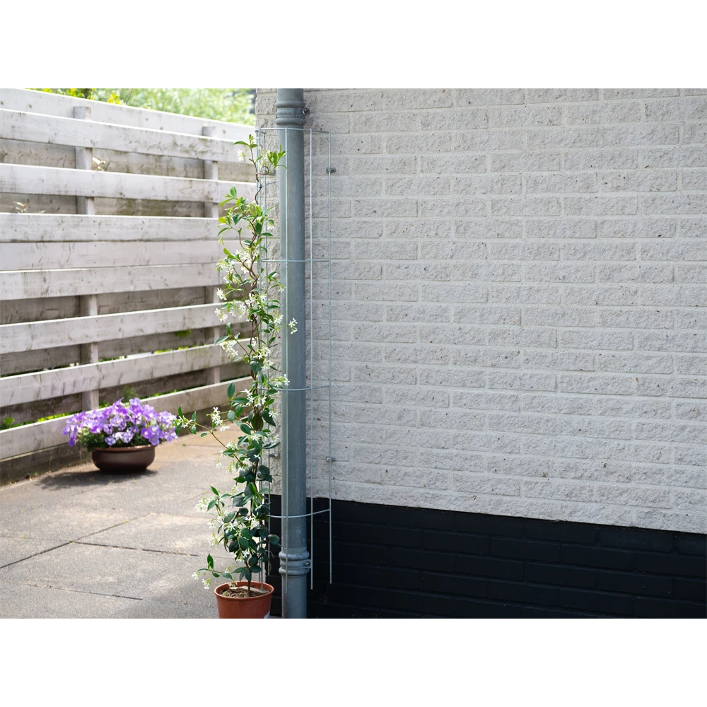 Nature - Metalen Geplastificeerd Regenpijpklimrek Groen H145cm 5 Nature - Metalen Geplastificeerd Regenpijpklimrek Groen H145cm - Image 3