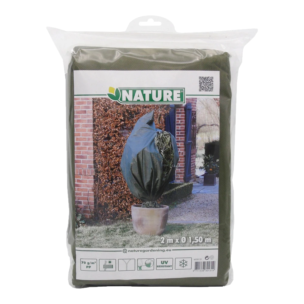 Nature Winterhoes Met Rits D150cm X H2m 3 Nature Winterhoes Met Rits D150cm X H2m