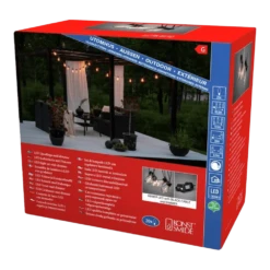 Partylight/Lichtsnoer Feestverlichting LED Dimbaar - 9.5m 20 LED's - Konstsmide -uinbenodigdheden Verkoop 2024 partylight lichtsnoer feestverlichting led dimbaar 95m 20 led s konstsmide netstroom 5