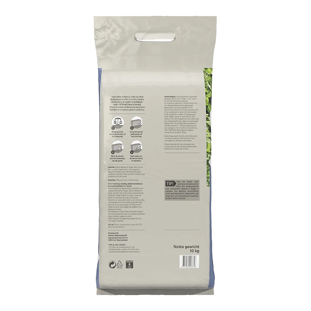 Pokon Beuken & Hagen Mest 10kg - Tuinplanten Voeding 4 Pokon Beuken & Hagen Mest 10kg - Tuinplanten Voeding - Image 2