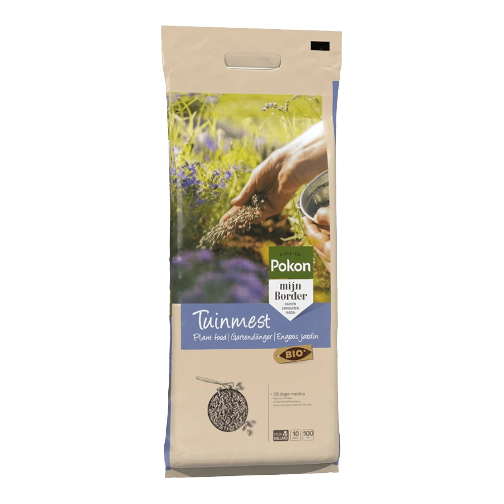 Pokon Bio Tuinmest 10kg - Tuinplanten Voeding, Gazonmeststof 3 Pokon Bio Tuinmest 10kg - Tuinplanten Voeding, Gazonmeststof