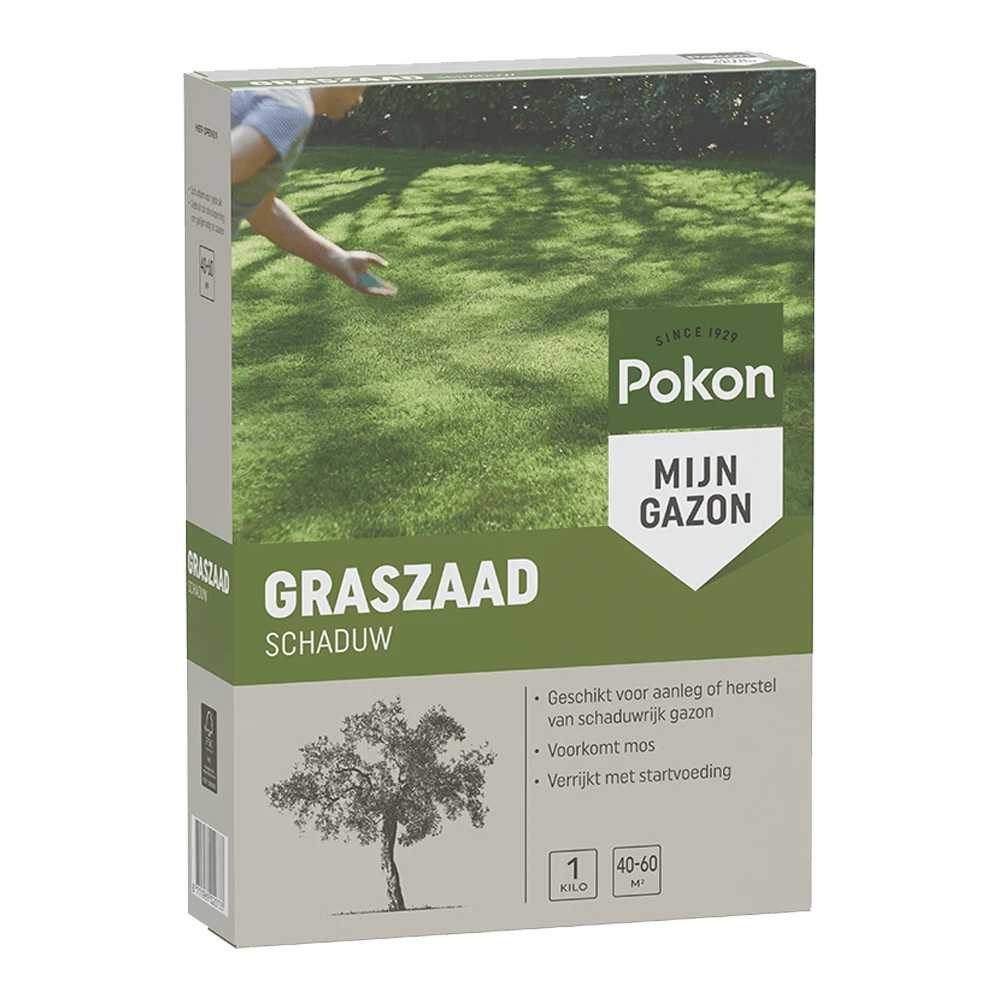 Pokon Graszaad Schaduw 1kg - Graszaad 3 Pokon Graszaad Schaduw 1kg - Graszaad