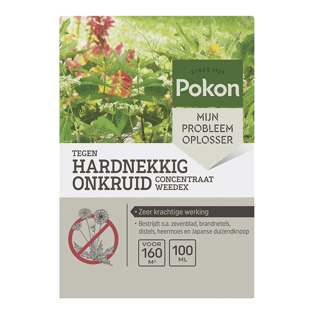 Pokon Tegen Hardnekkig Onkruid Concentraat Weedex 100ml - Onkruid En Aanslag 3 Pokon Tegen Hardnekkig Onkruid Concentraat Weedex 100ml - Onkruid En Aanslag