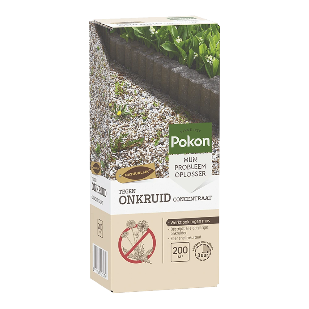 Pokon Tegen Onkruid Concentraat 450ml - Onkruid En Aanslag 3 Pokon Tegen Onkruid Concentraat 450ml - Onkruid En Aanslag