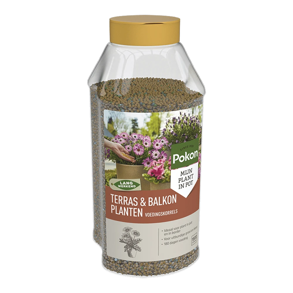 Pokon Terras & Balkon Planten Voedingskorrels 1800g - Tuinplanten Voeding 3 Pokon Terras & Balkon Planten Voedingskorrels 1800g - Tuinplanten Voeding