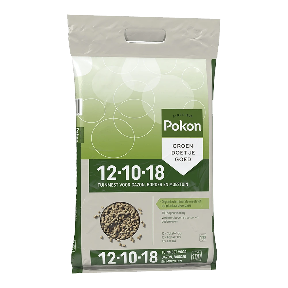 Pokon Tuinmest 12-10-18 3,75kg - Tuinplanten Voeding, Gazonmeststof 3 Pokon Tuinmest 12-10-18 3,75kg - Tuinplanten Voeding, Gazonmeststof