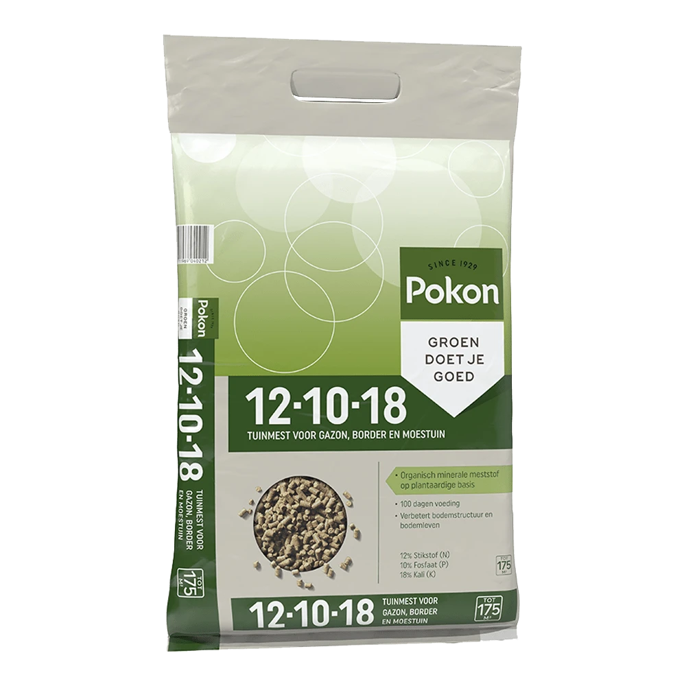 Pokon Tuinmest 12-10-18 6,75kg - Tuinplanten Voeding, Gazonmeststof 3 Pokon Tuinmest 12-10-18 6,75kg - Tuinplanten Voeding, Gazonmeststof