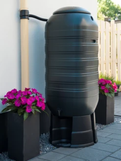 Regenton 250L Kunststof 'slimline' - Groen H121x50x50cm - Nature 8 Regenton 250L Kunststof 'slimline' - Groen H121x50x50cm - Nature -uinbenodigdheden Verkoop 2024 regenton 250l kunststof slimline groen h121x50x50cm 6 4