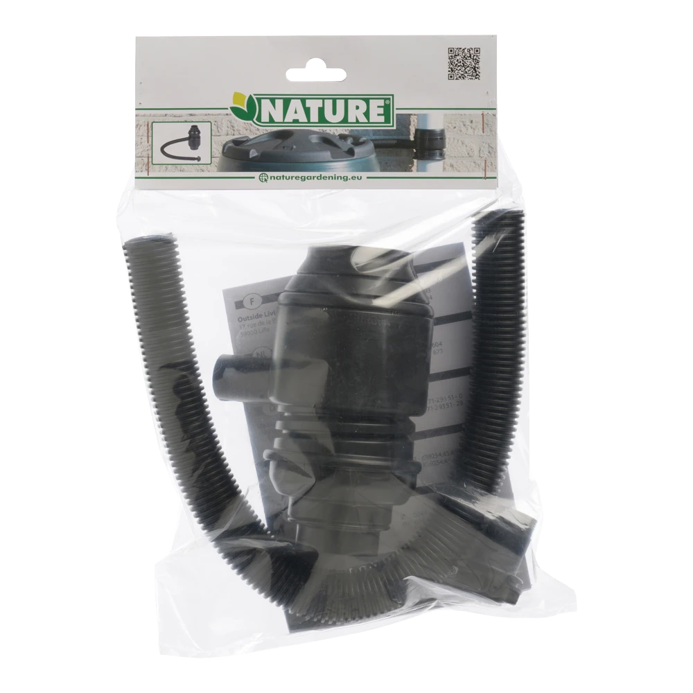 Regentonaansluitset - H17,3 8x12cm - Nature 5 Regentonaansluitset - H17,3 8x12cm - Nature - Image 3