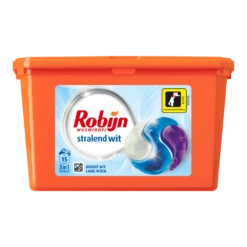 Robijn Wasmiddel Capsule Stralend Wit - 40sc