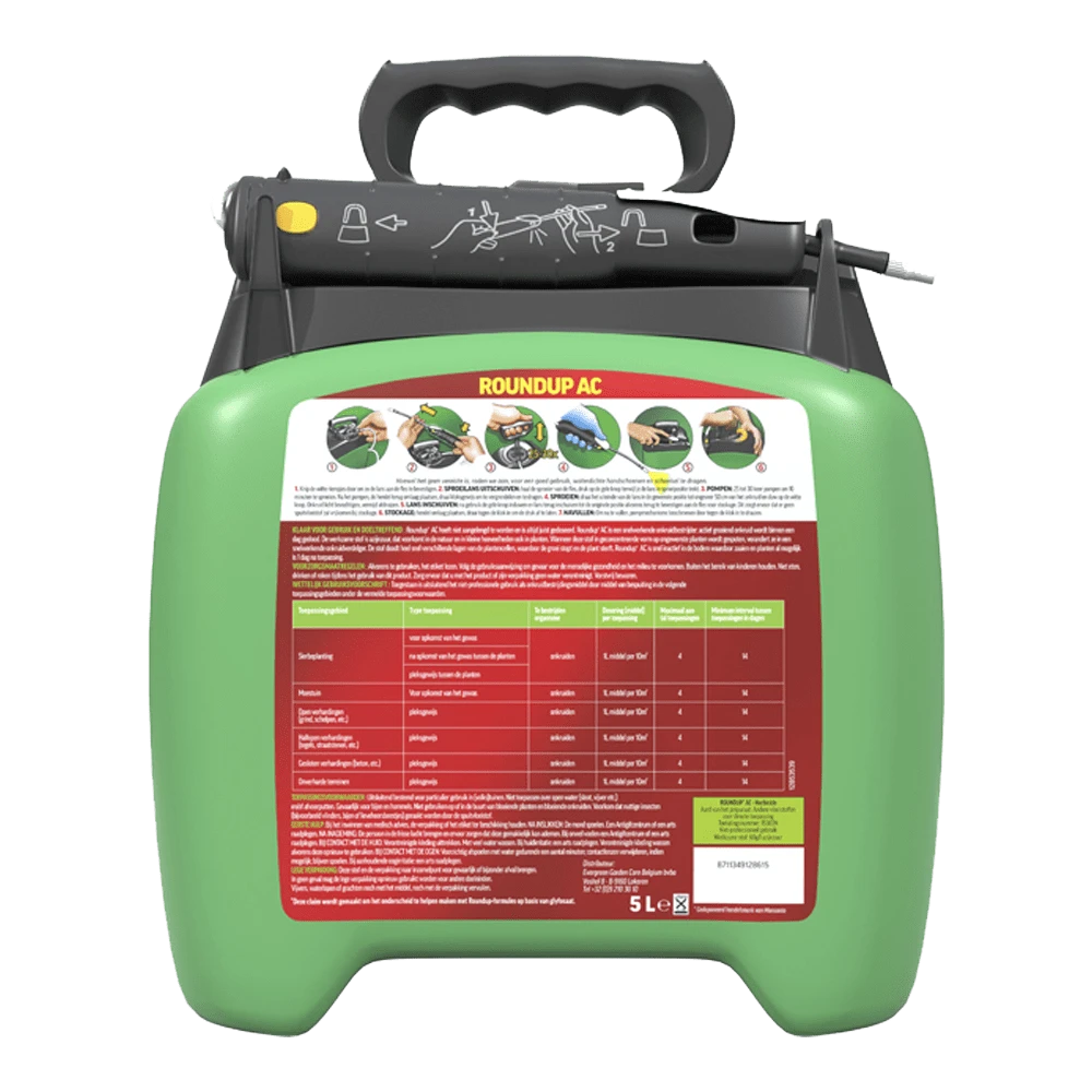 ROUNDUPu00ae AC Snel Onkruidvrij Onkruiddrukspuit 5L - Onkruid En Aanslag 4 ROUNDUPu00ae AC Snel Onkruidvrij Onkruiddrukspuit 5L - Onkruid En Aanslag - Image 2