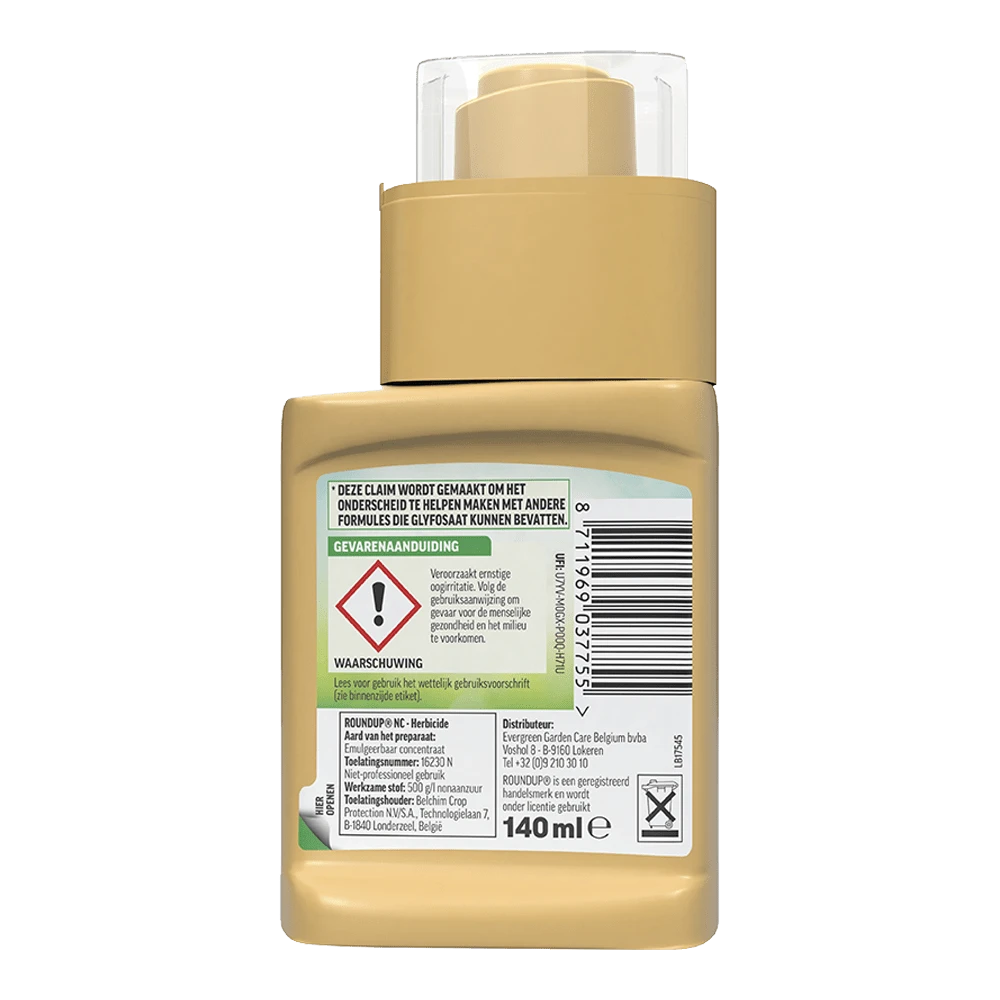 ROUNDUPu00ae NC Natuurlijk Onkruidvrij Onkruidverdelger Concentraat 140ml - Onkruid En Aanslag 4 ROUNDUPu00ae NC Natuurlijk Onkruidvrij Onkruidverdelger Concentraat 140ml - Onkruid En Aanslag - Image 2