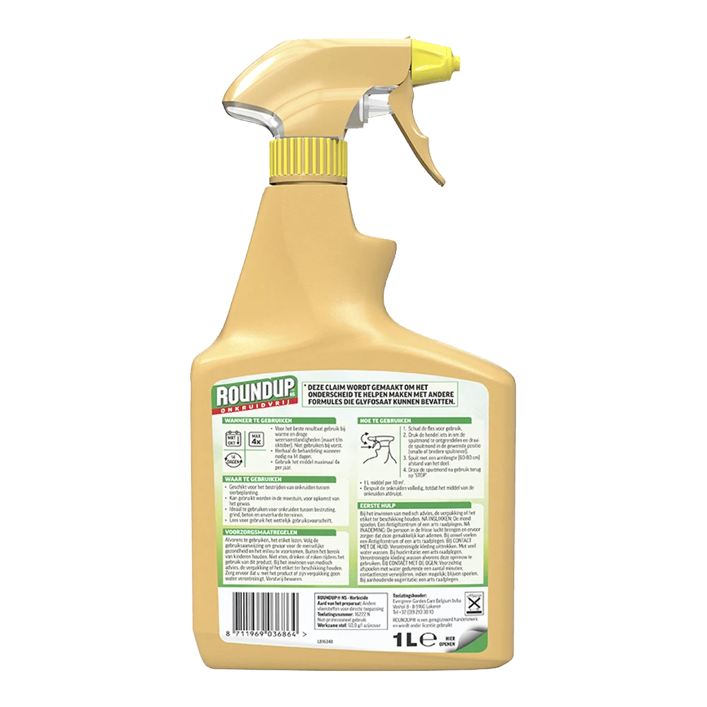 ROUNDUPu00ae NS Natuurlijk Onkruidvrij Onkruidspuit 1L - Onkruid En Aanslag 4 ROUNDUPu00ae NS Natuurlijk Onkruidvrij Onkruidspuit 1L - Onkruid En Aanslag - Image 2