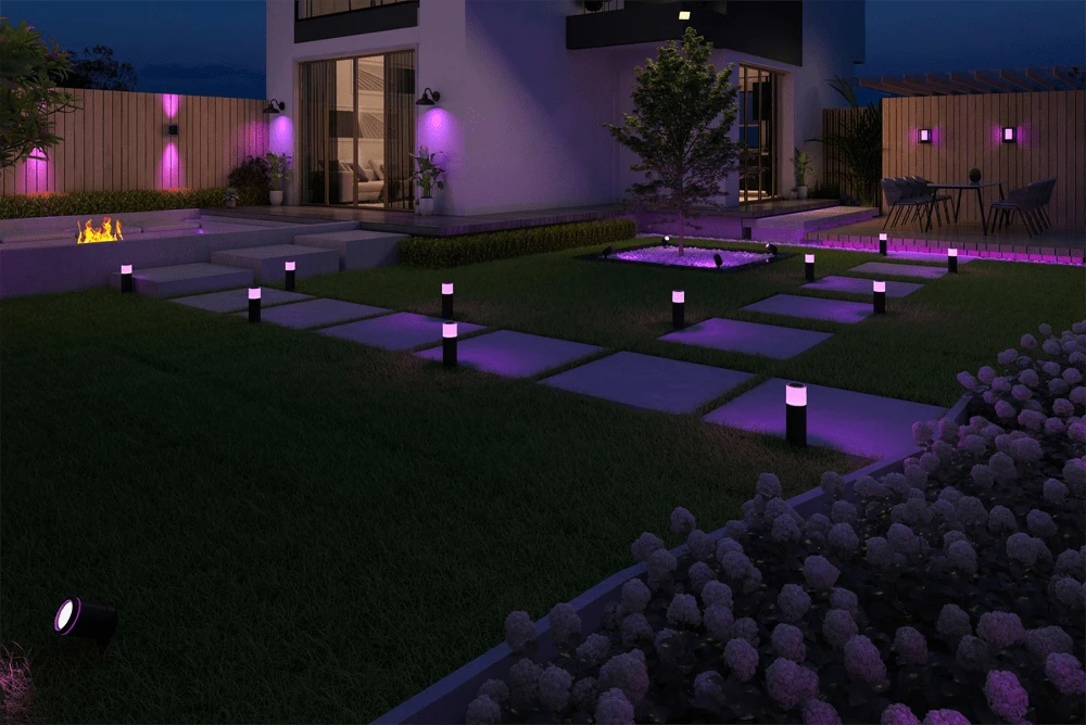 Calex Smart Outdoor Wandlamp/Klassieke Lantaren RGB CCT - 4W 380lm 6 Calex Smart Outdoor Wandlamp/Klassieke Lantaren RGB CCT - 4W 380lm - Image 4