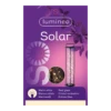 Lumineo Solar Lantaarn - LED - D20 X H79cm - Zwart -uinbenodigdheden Verkoop 2024 solar lantaarn led d20 x h79cm zwart solar 1 3
