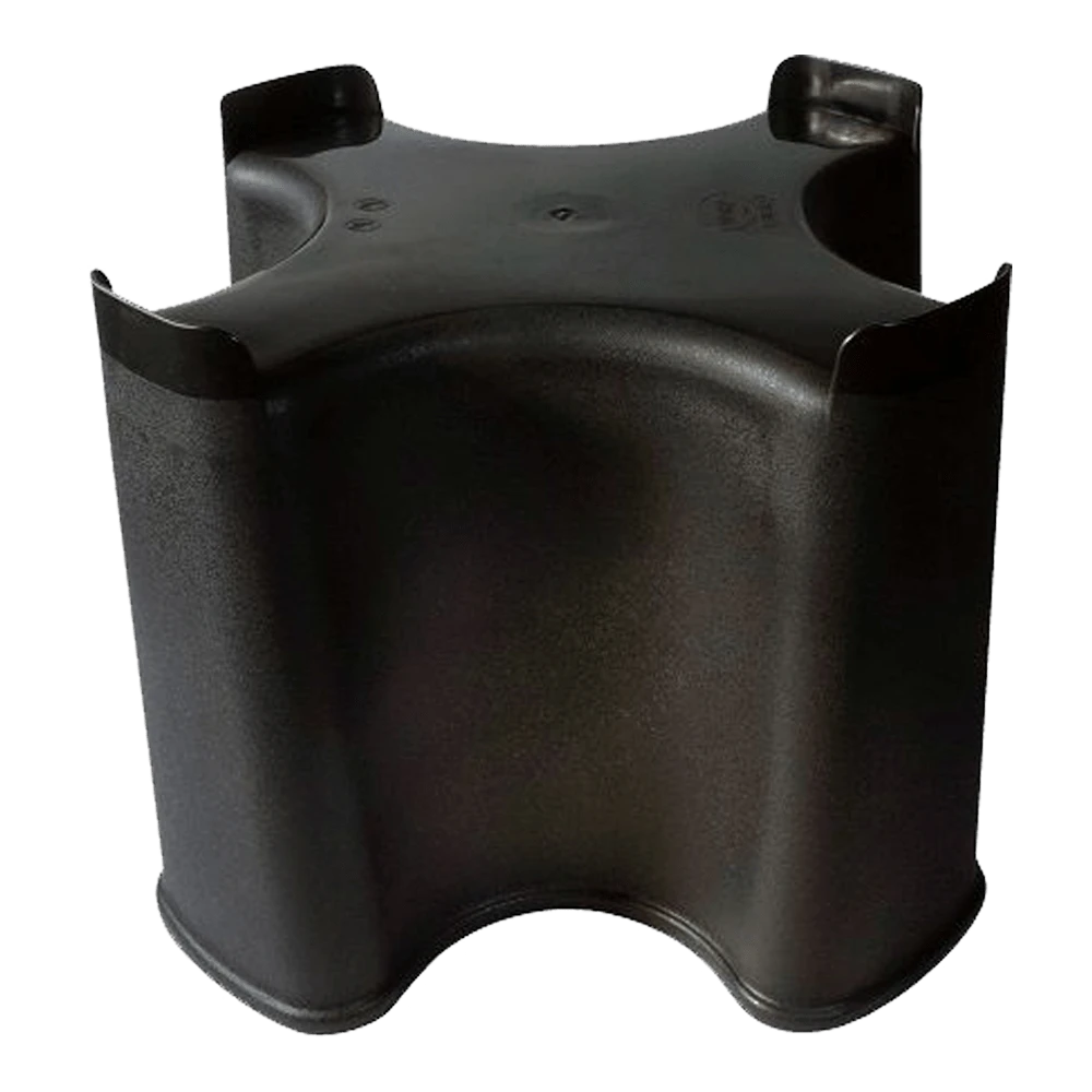 Standaard Voor Nature Regenton Slimline 100L - Zwart - H30,5xu00d843,5cm - Nature