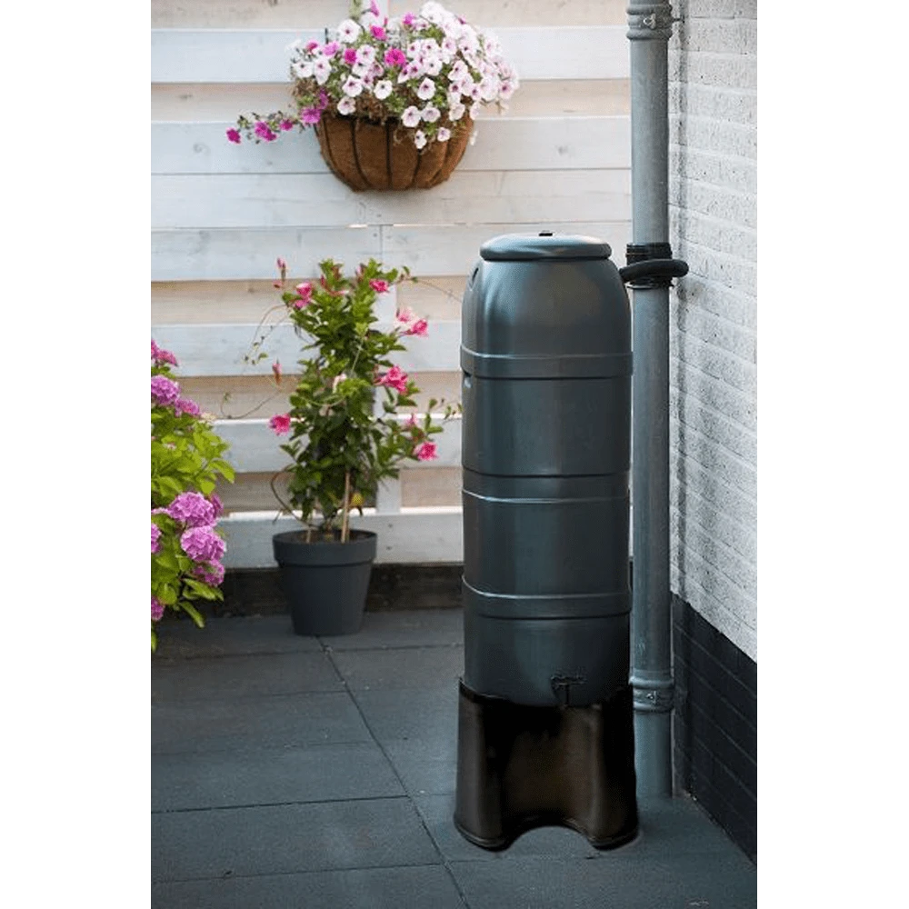 Standaard Voor Nature Regenton Slimline 100L - Zwart - H30,5xu00d843,5cm - Nature - Image 2