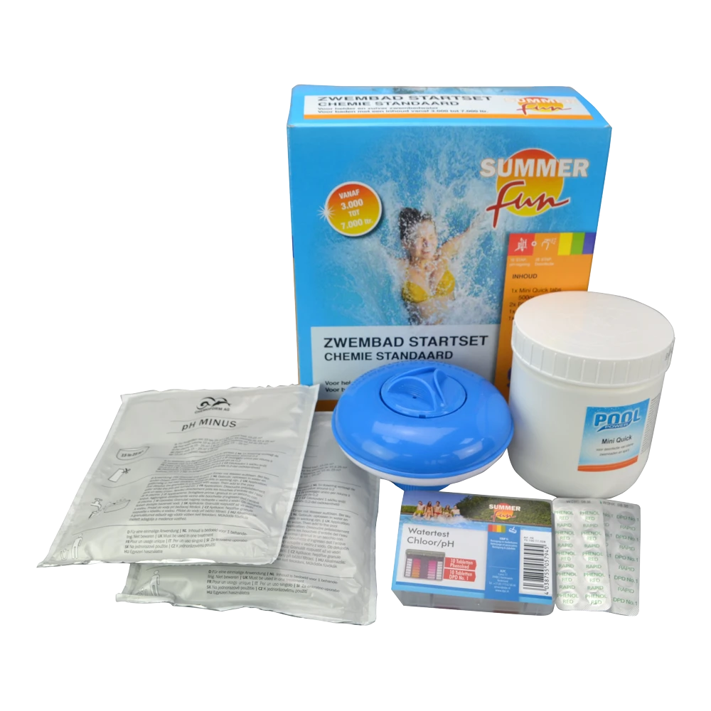 Summer Fun Zwembad Startset Chemie Standaard 3 Summer Fun Zwembad Startset Chemie Standaard