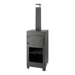 Terraskachel En Pizzaoven Zwart - Fancy Flames