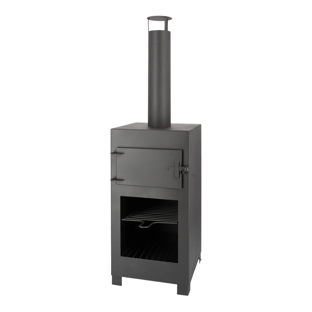 Terraskachel En Pizzaoven Zwart - Fancy Flames 3 Terraskachel En Pizzaoven Zwart - Fancy Flames