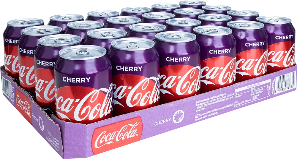 Coca-Cola Tray Coca Cola Cherry - 24st - FrisdrankVoordeel 3 Coca-Cola Tray Coca Cola Cherry - 24st - FrisdrankVoordeel