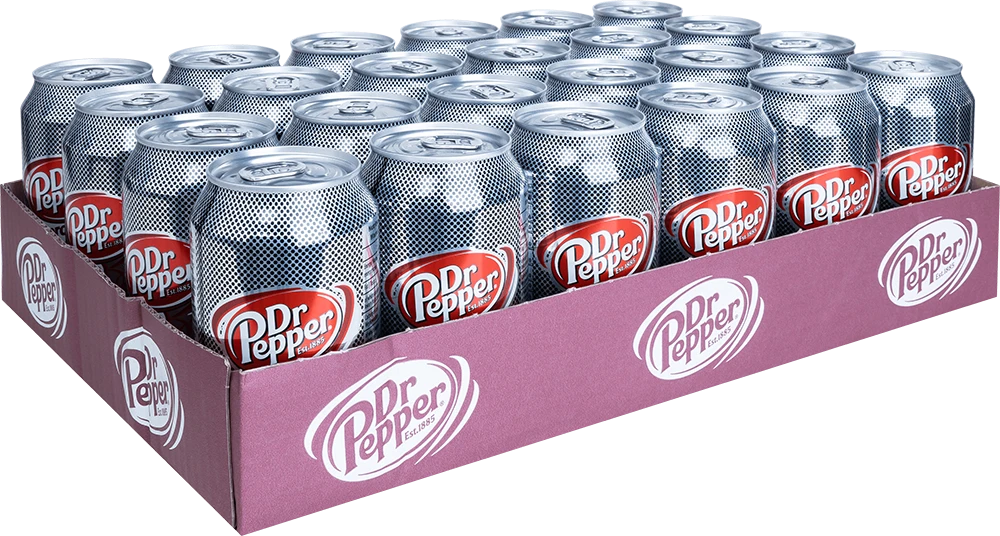 Tray Dr. Pepper Zero - 24st - FrisdrankVoordeel 3 Tray Dr. Pepper Zero - 24st - FrisdrankVoordeel