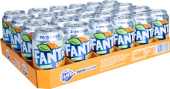 Tray Fanta Orange Zero - 24st - FrisdrankVoordeel