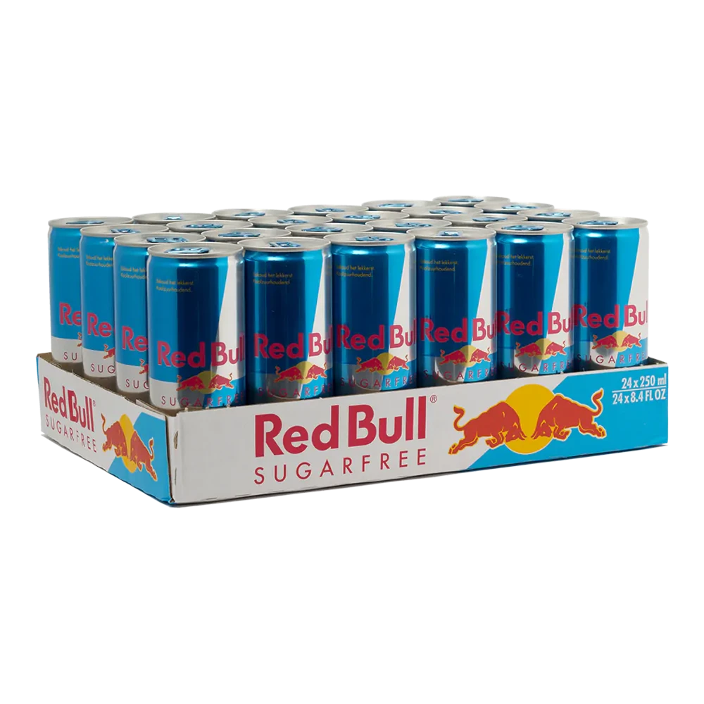 Tray Red Bull Engery Drink No Sugar - 24st - FrisdrankVoordeel 3 Tray Red Bull Engery Drink No Sugar - 24st - FrisdrankVoordeel