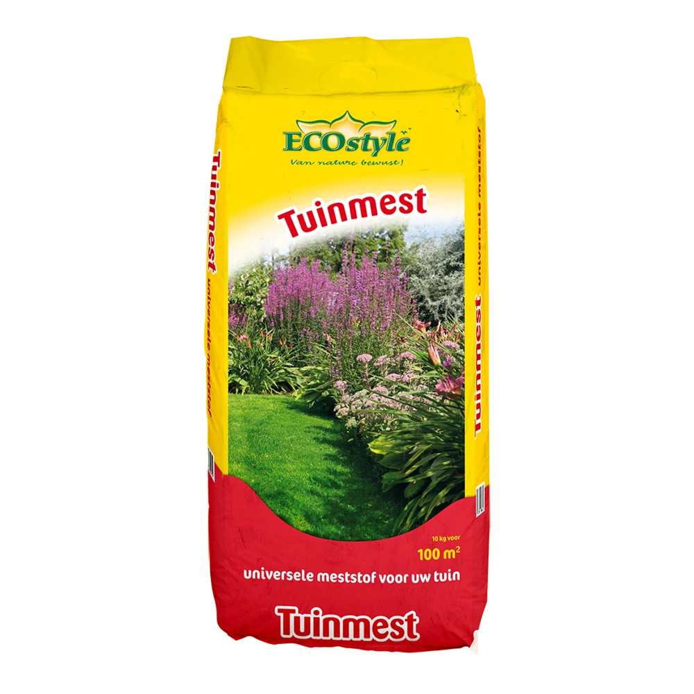 EcoStyle Tuinmest 10kg - Tuinplanten Voeding, Gazonmeststof 3 EcoStyle Tuinmest 10kg - Tuinplanten Voeding, Gazonmeststof