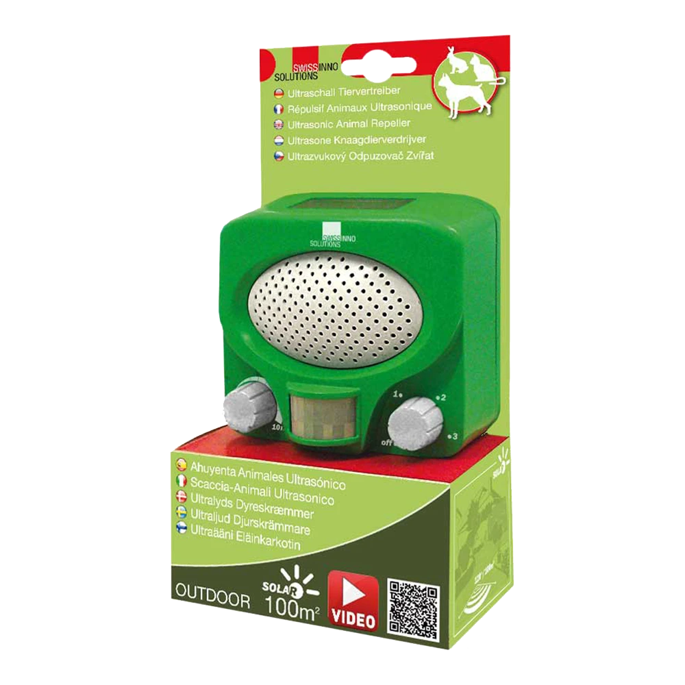 Ultrasoon Dierverdrijver Outdoor Solar - Insecten En Ongedierte 3 Ultrasoon Dierverdrijver Outdoor Solar - Insecten En Ongedierte