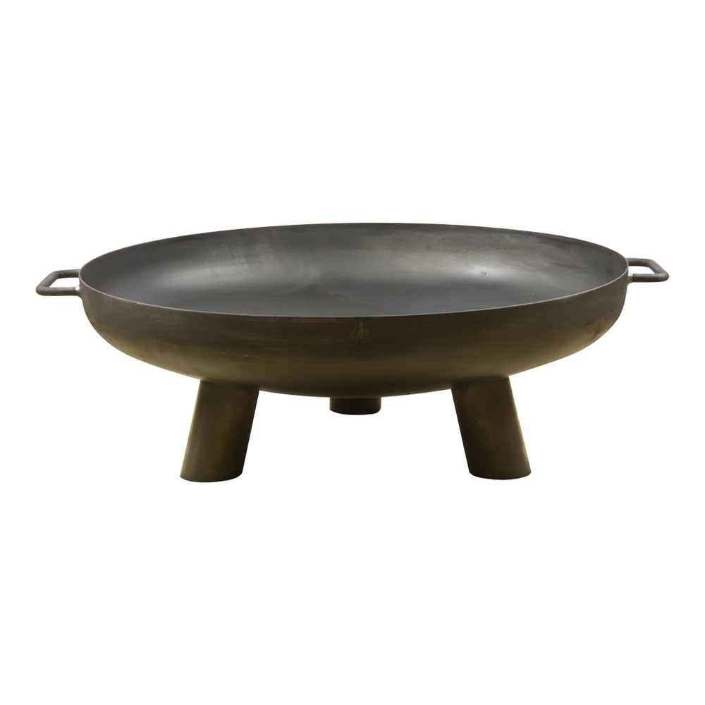 Vuuschaal Staal - D70cm - Fancy Flames 3 Vuuschaal Staal - D70cm - Fancy Flames