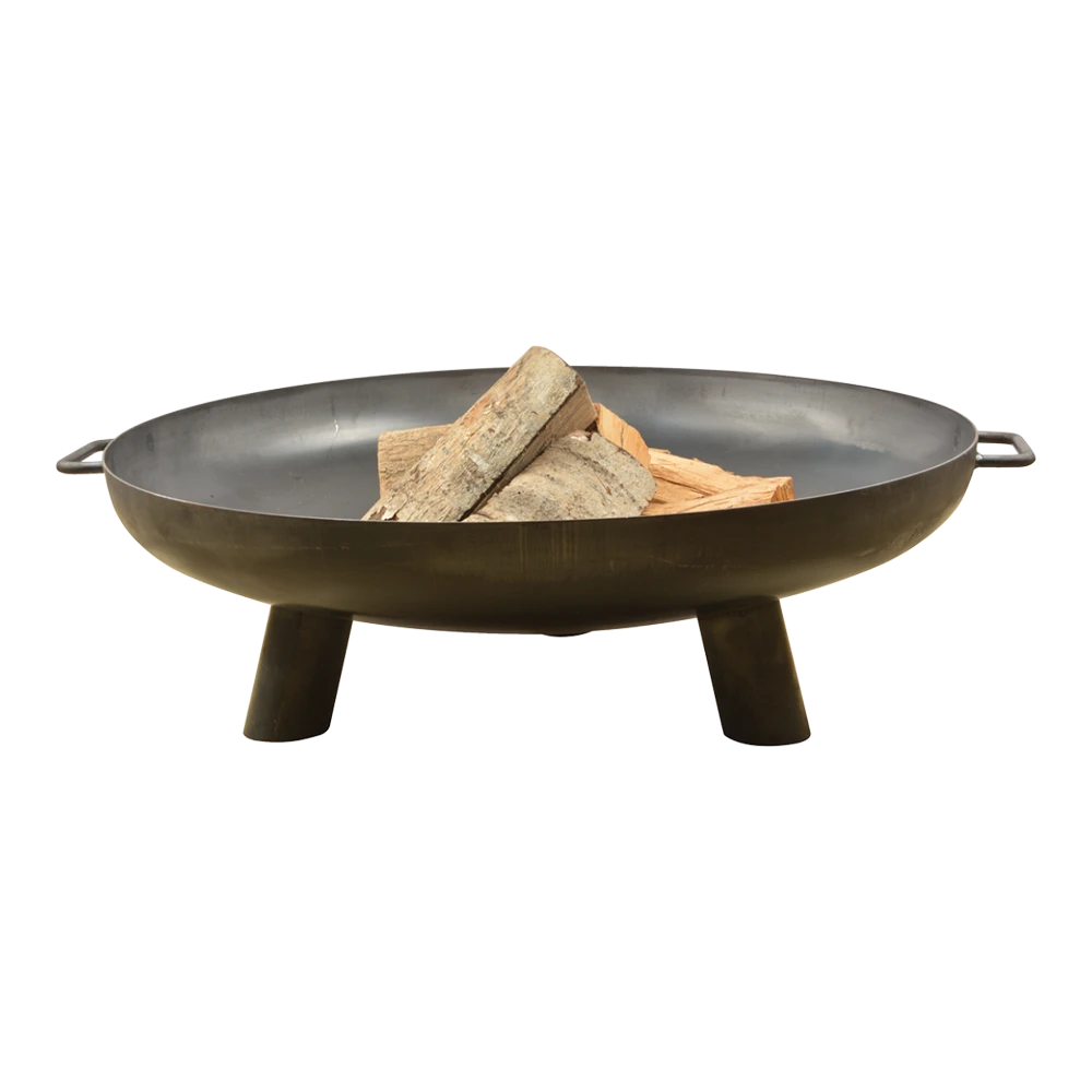 Vuuschaal Staal - D80cm - Fancy Flames 4 Vuuschaal Staal - D80cm - Fancy Flames - Image 2