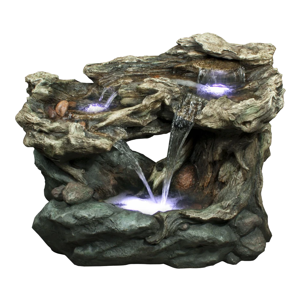 Waterval Macula - 120cm Hoog - Polystone 3 Waterval Macula - 120cm Hoog - Polystone